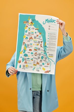 A1 Portrait Paper Mockup